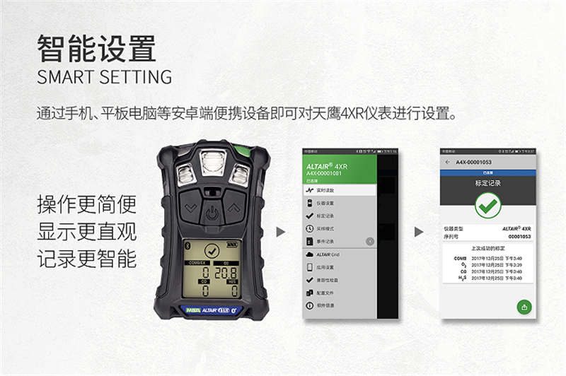 梅思安10196258（國(guó)產(chǎn)版）天鷹4XR藍(lán)牙版多種氣體檢測(cè)儀圖片8
